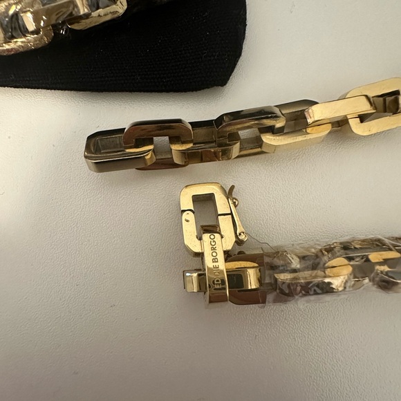 Eddie Borgo Supra Link Necklace & Earrings Set - Picture 3 of 9